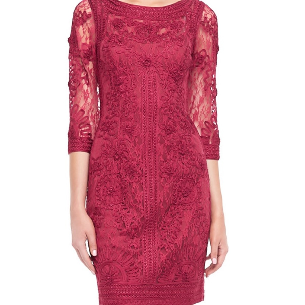 Size 10 Sue Wong Nocturne lace dress